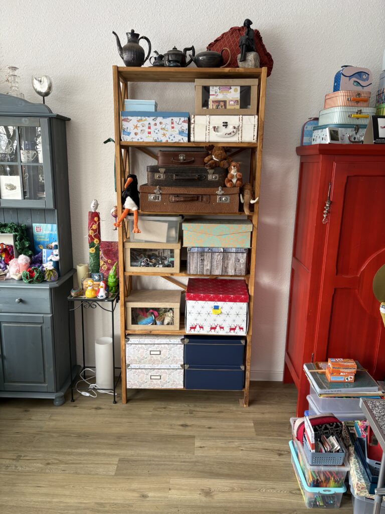 Ordnung Kreativ-Bereich Nachher-Bild