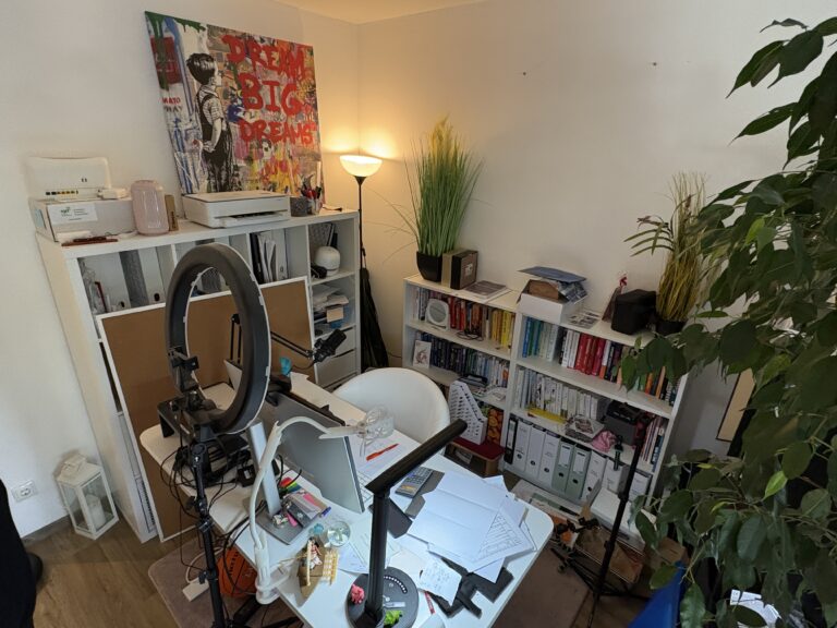 Büro Vorher